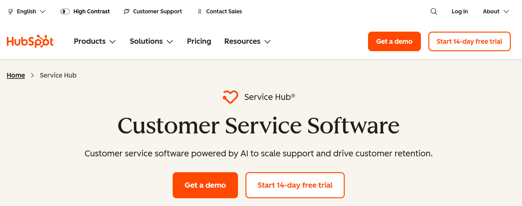 hubspot - Intercom Alternatives