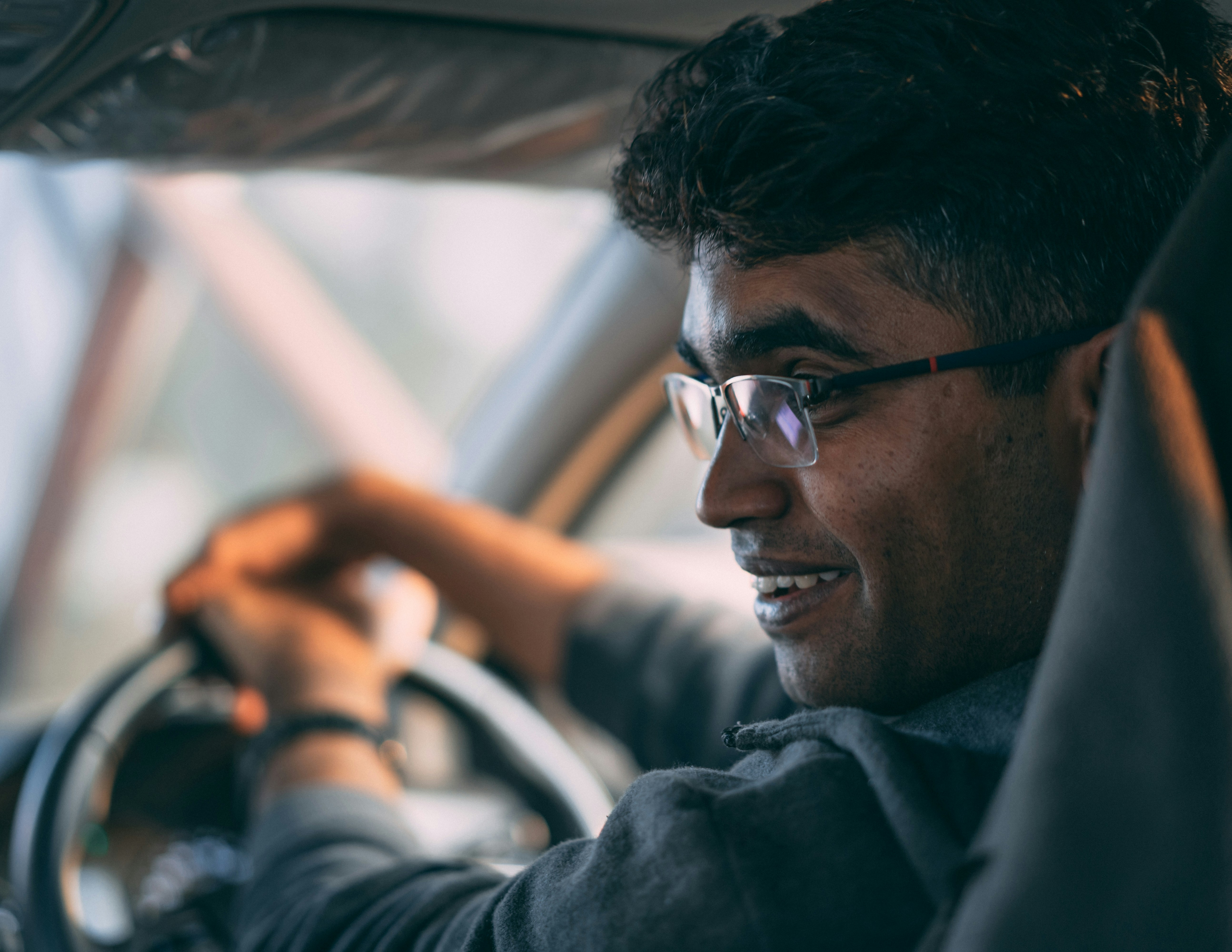 Couple in their home protected by Rowat home insurance