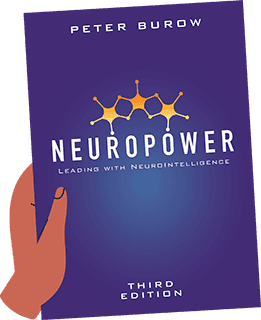 Hand holding Neuro book cover