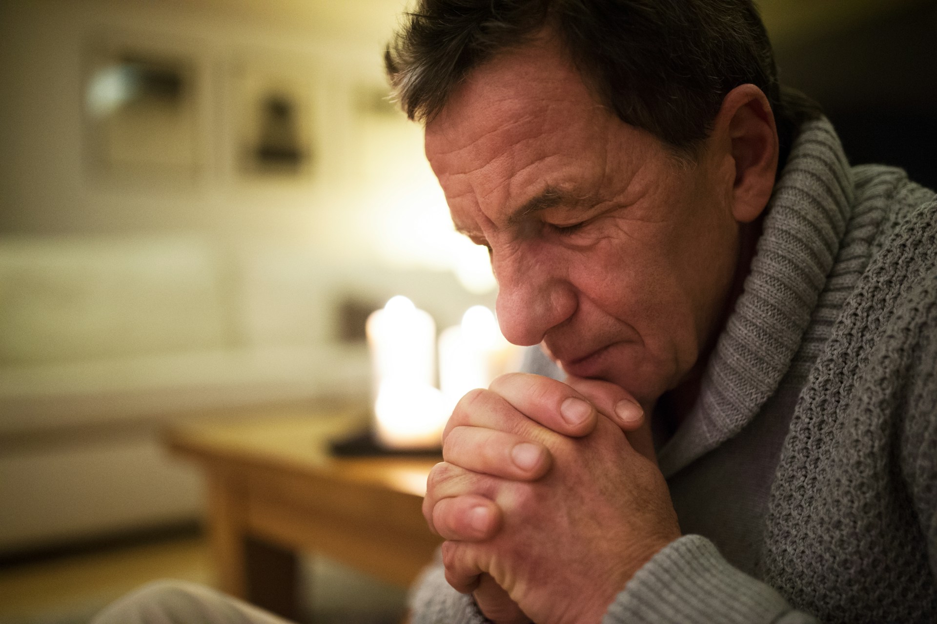 praying at home