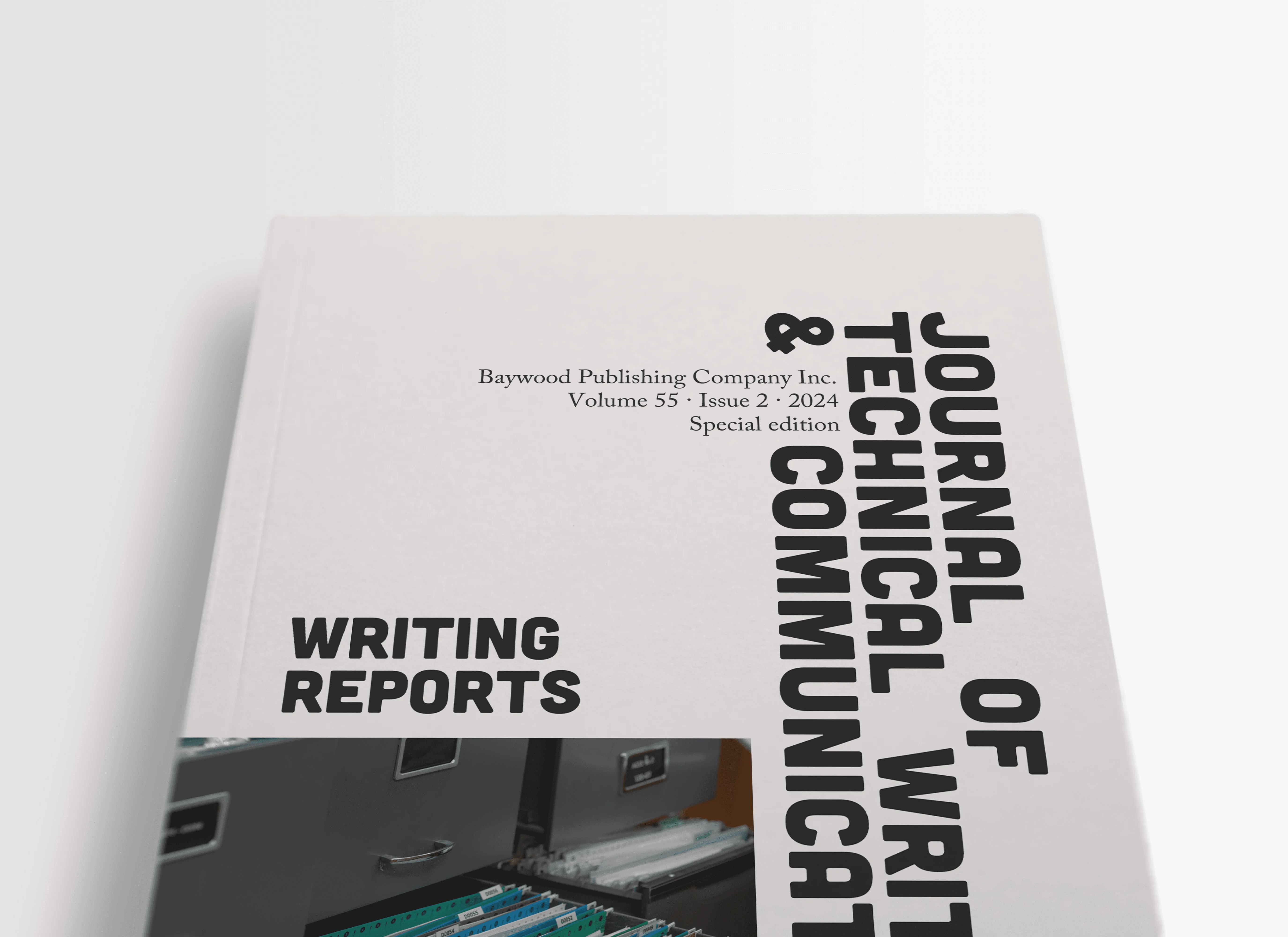 omslag for Journal of techincal writing and communication, nærbilde
