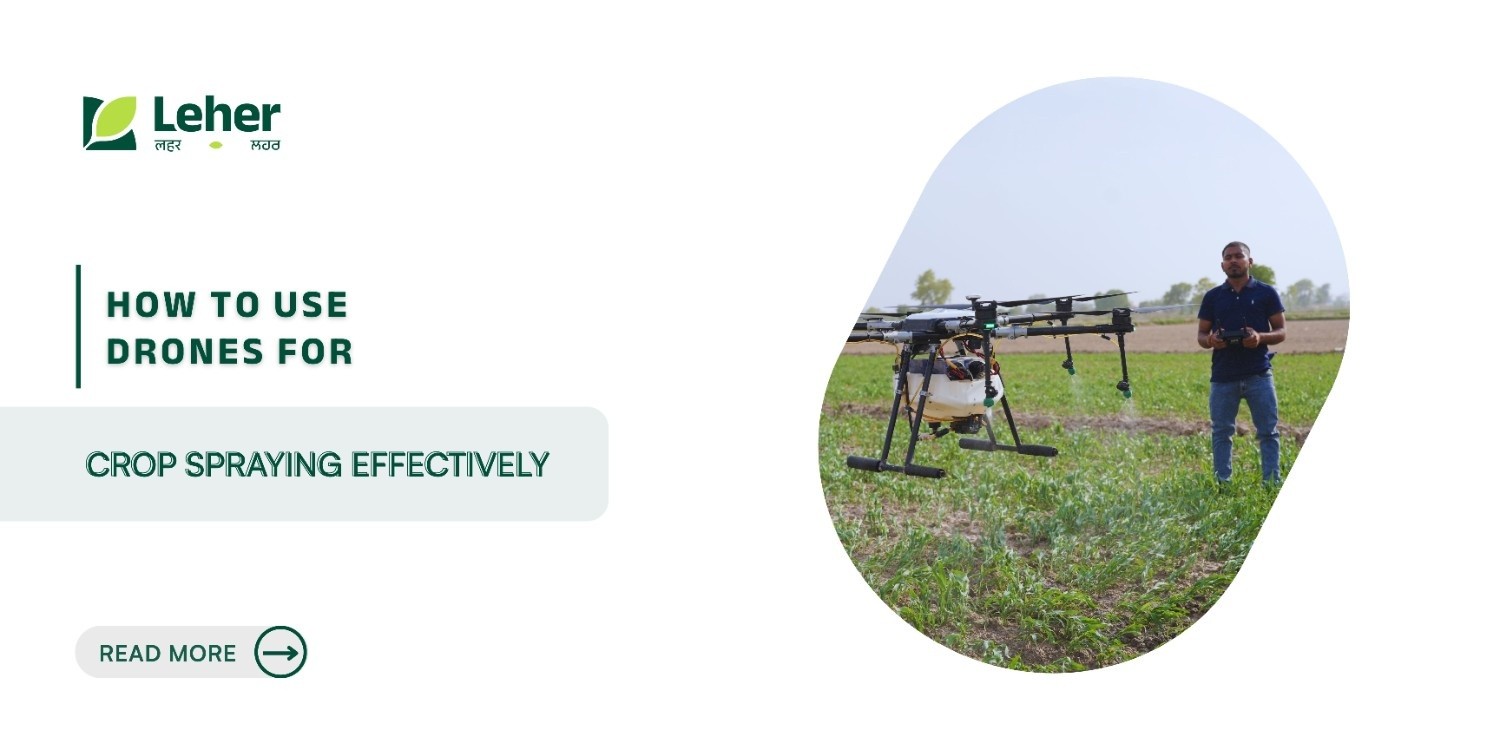 How to Use Drones for Crop Spraying Effectively