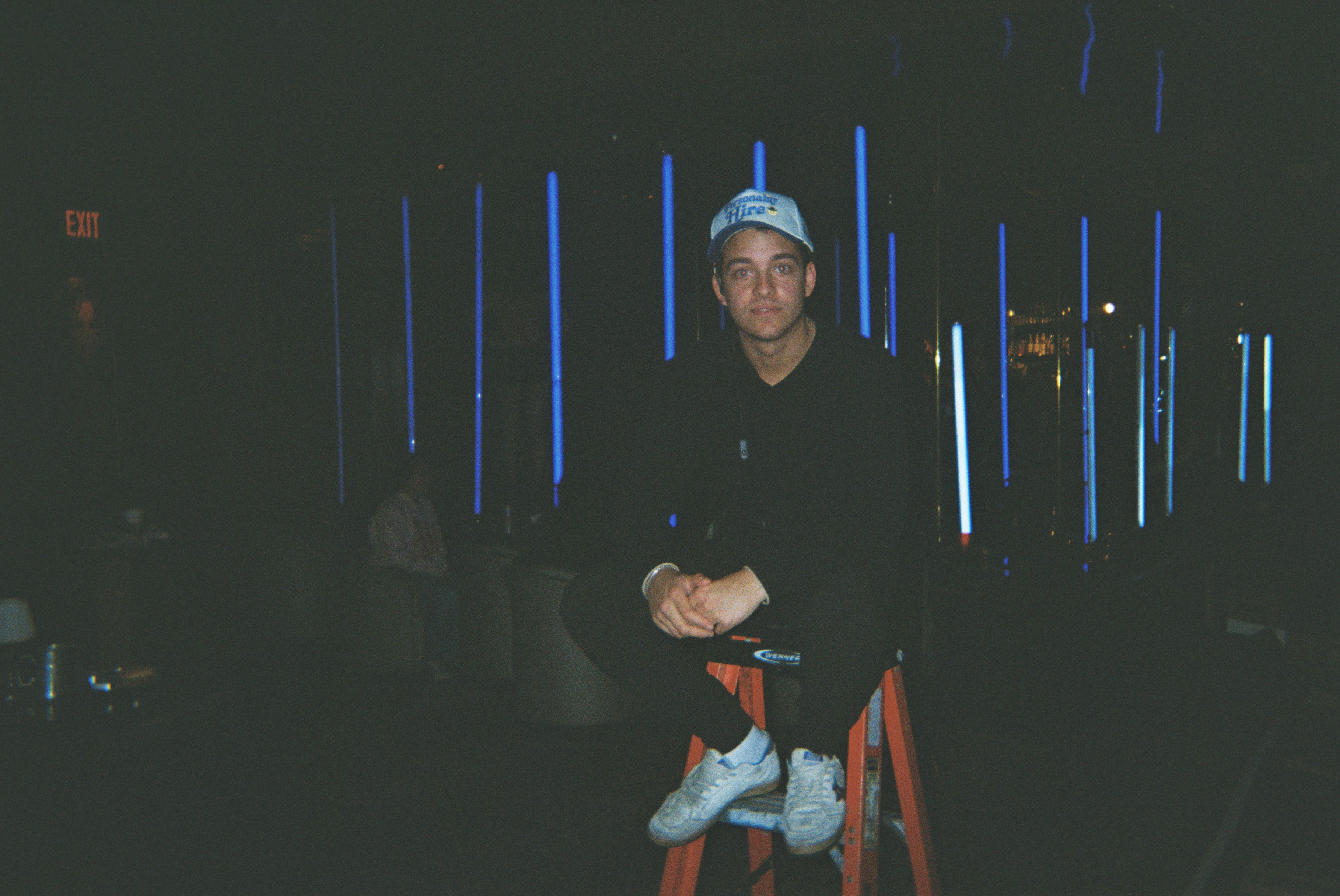 Aesthetic photo of a girl on the street