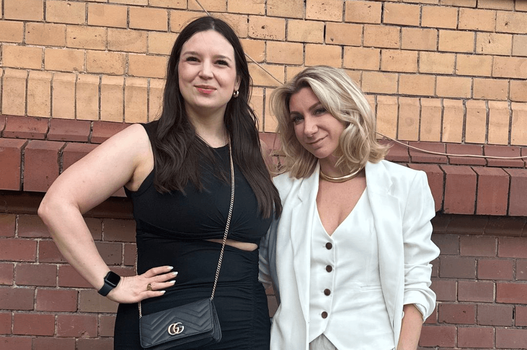 a woman with flowers