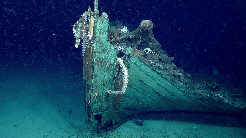 a large ship sitting on top of a body of water
