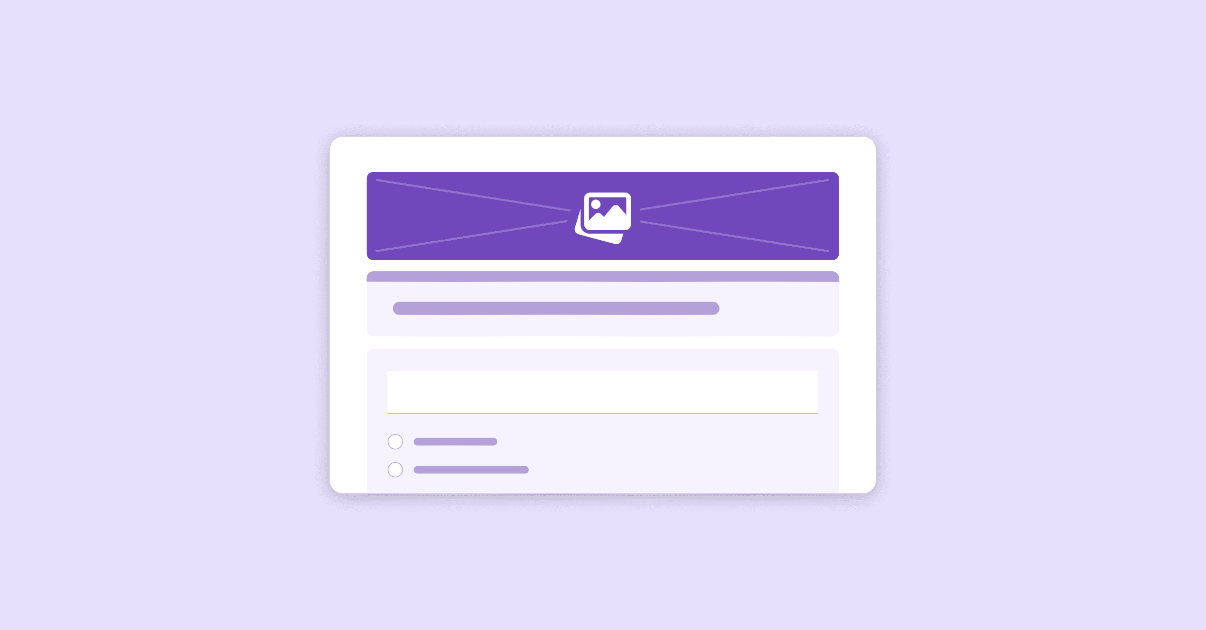 Standard Google Forms Banner Size