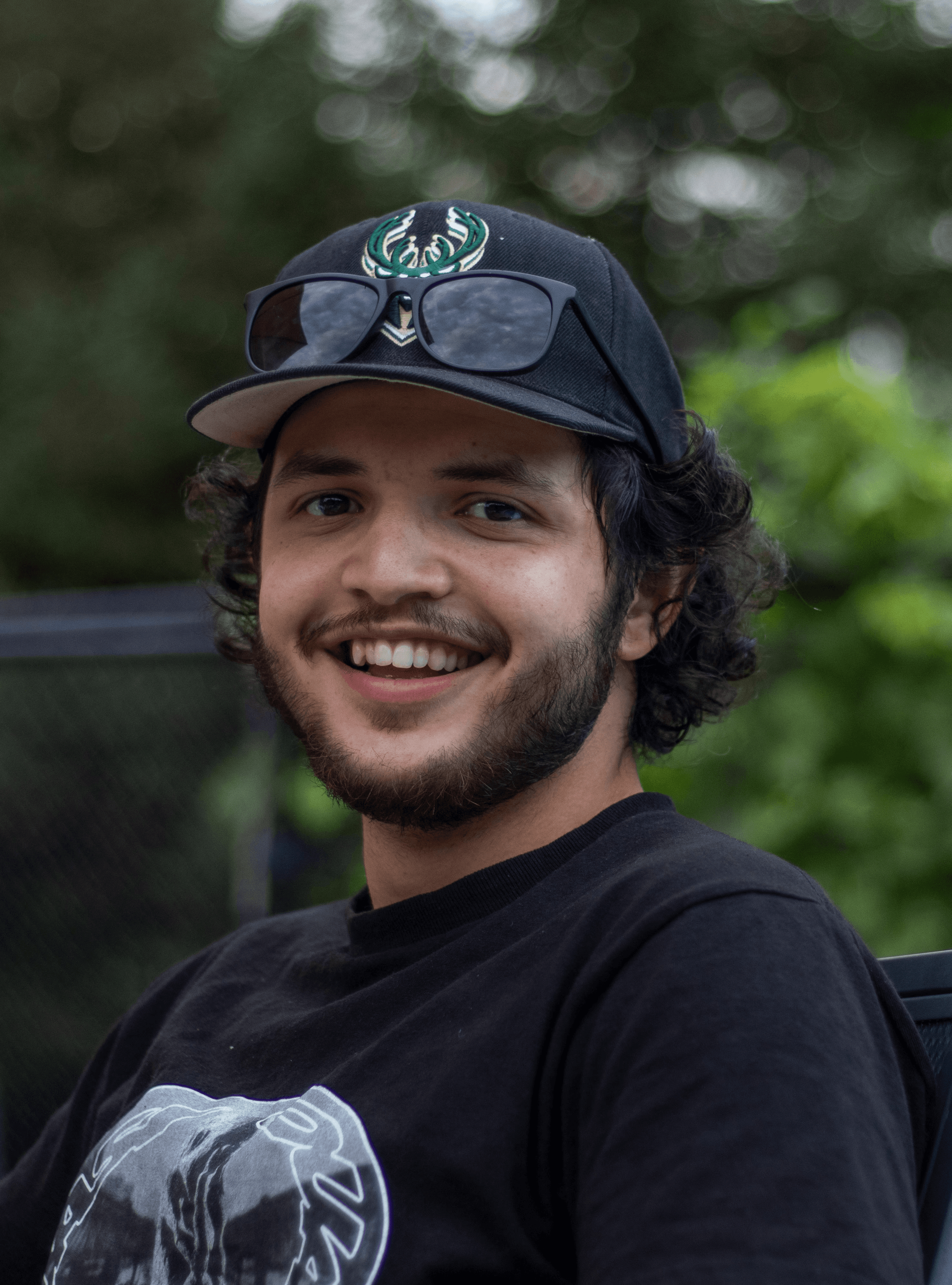 Portrait of portfolio creator