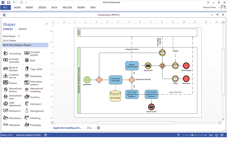 Visio software