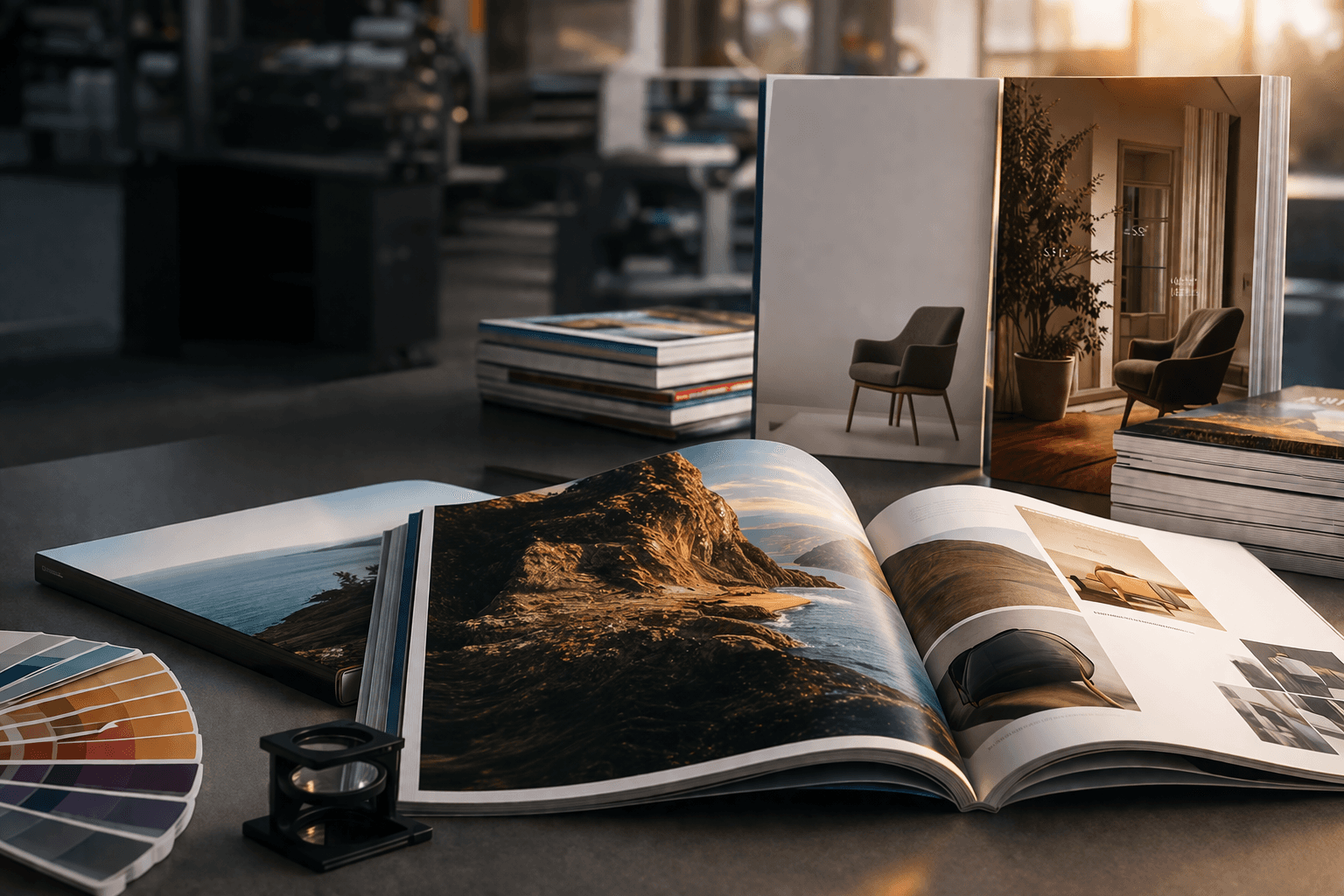 macbook pro beside brown leather wallet