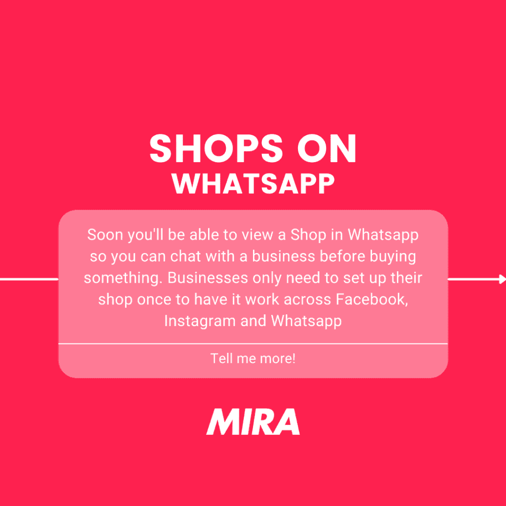 Shops on Whatsapp.