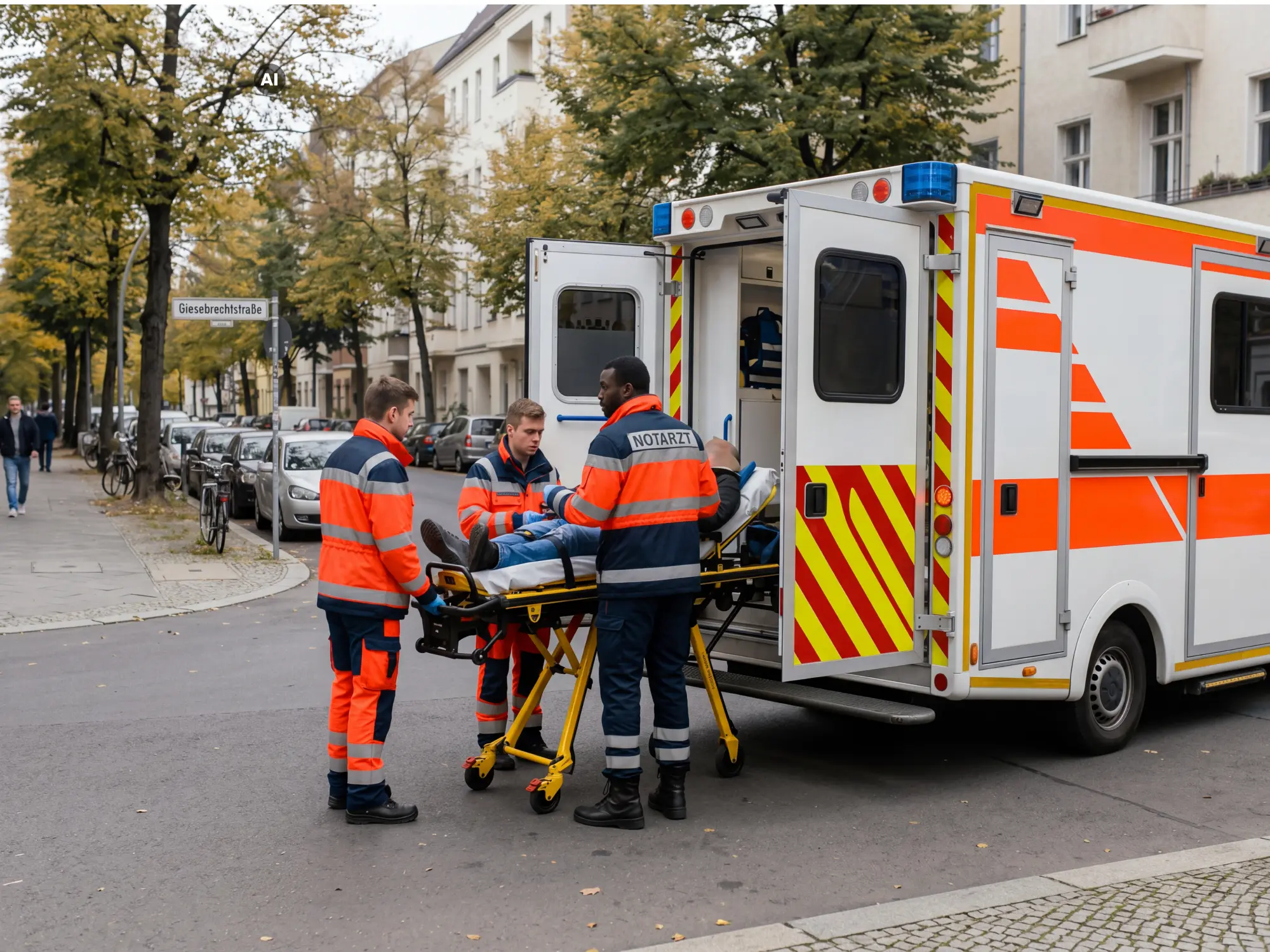 Foto aus einem Einsatz in Berlin