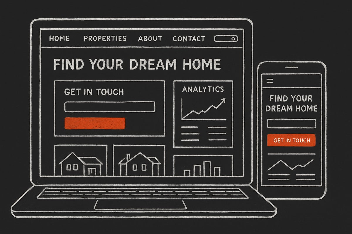 Key Features of High-Converting Estate Agent Websites