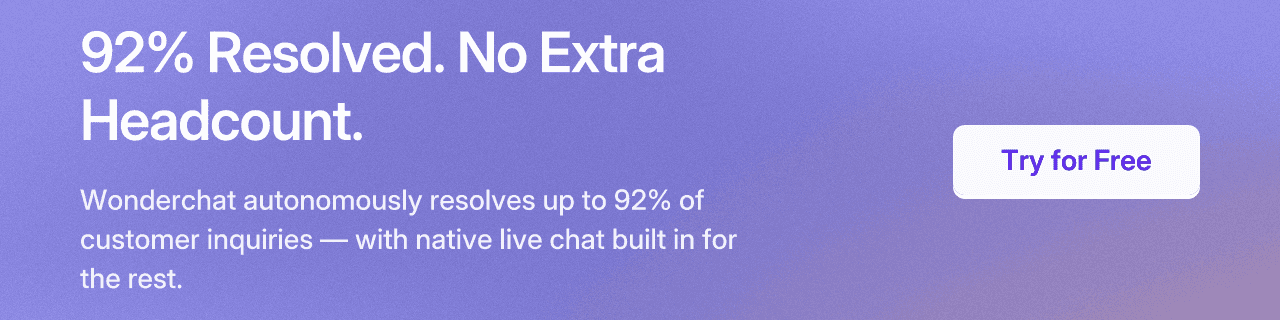 92% Resolved. No Extra Headcount.