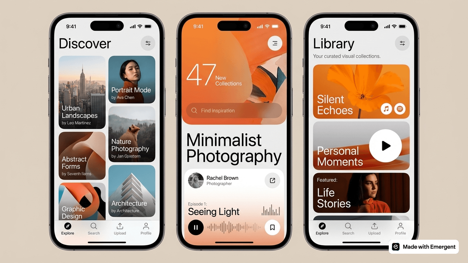 Visual App Made with Emergent