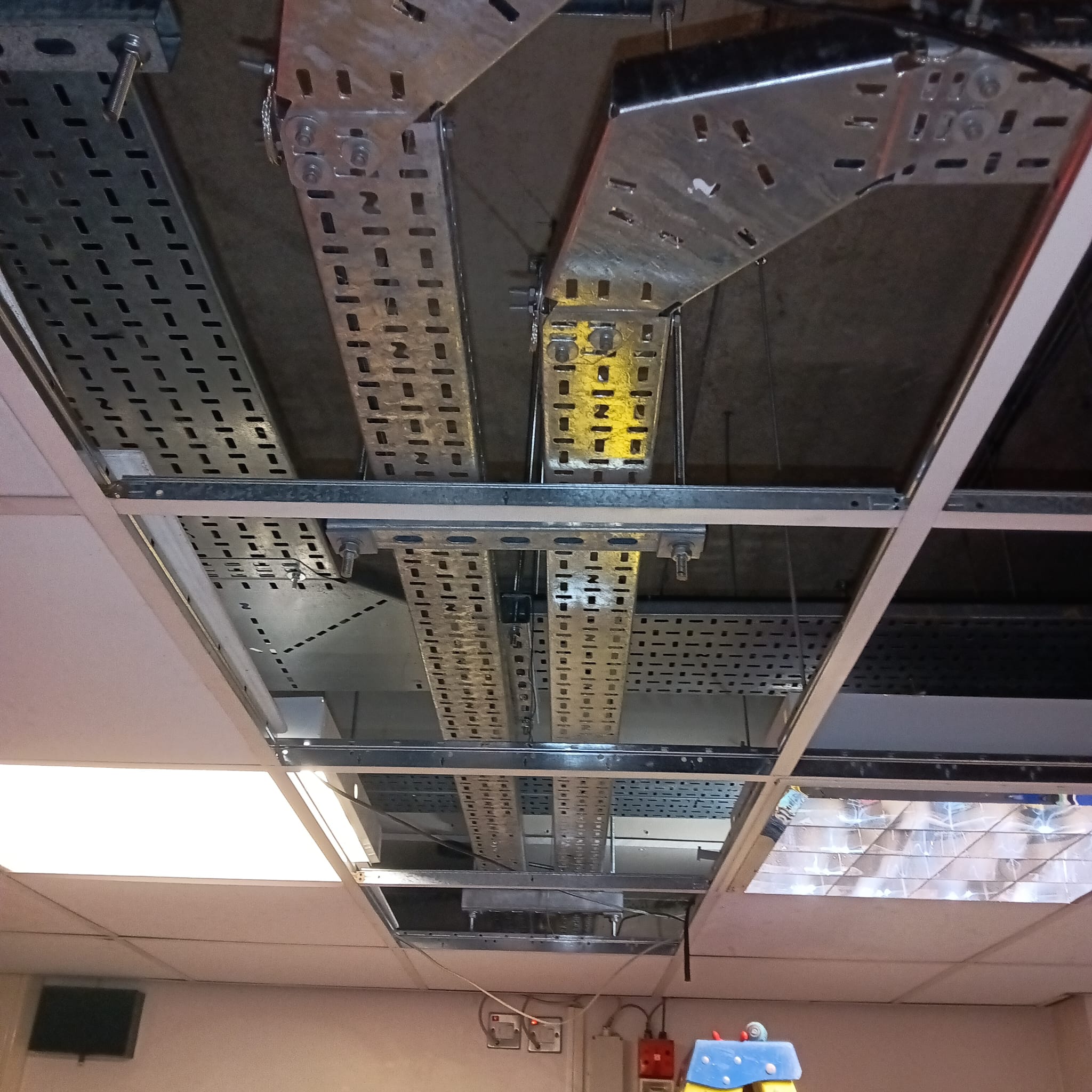 An electrical rail project completed by DPH 