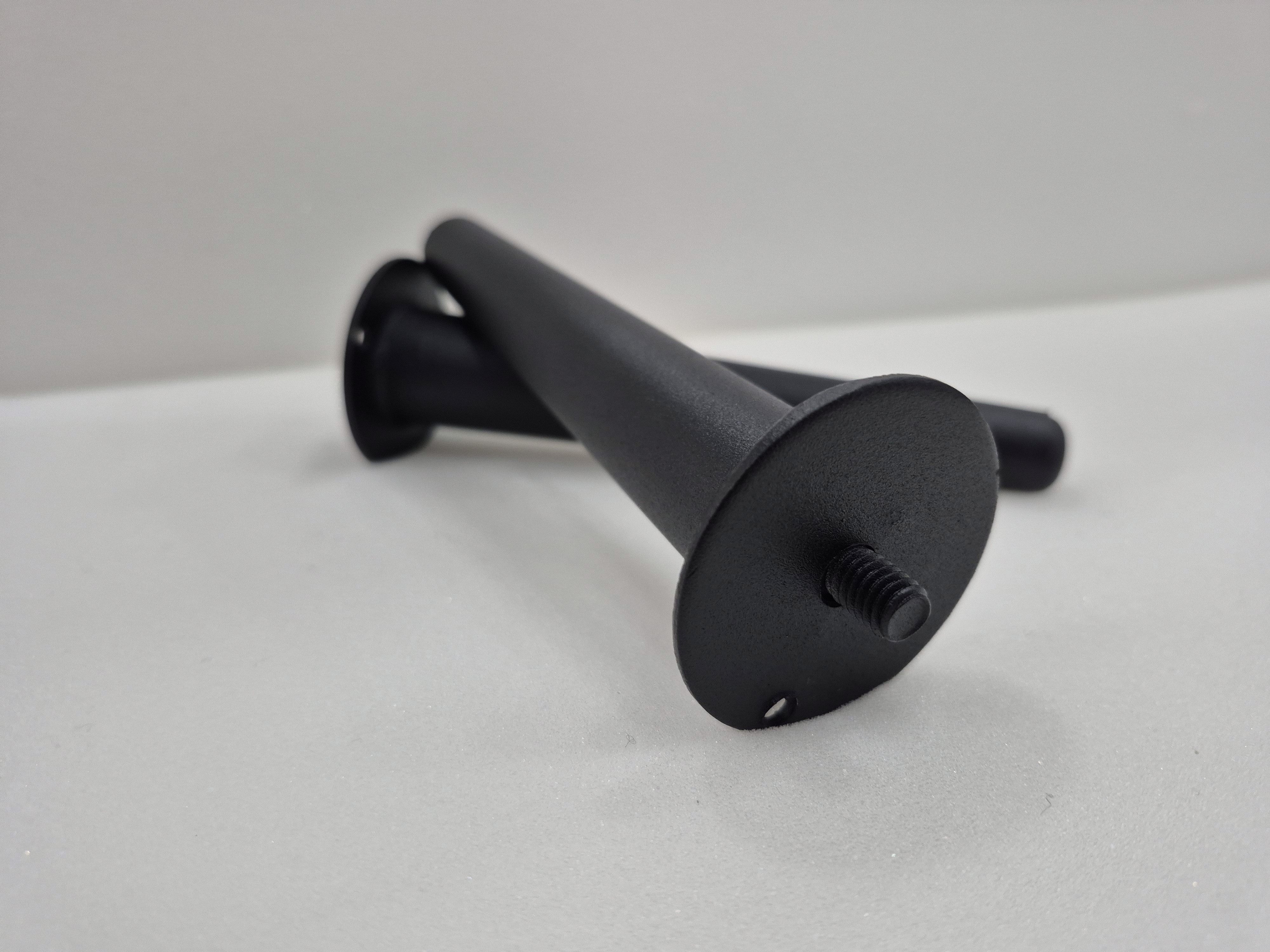 pé cônico metal 15cm