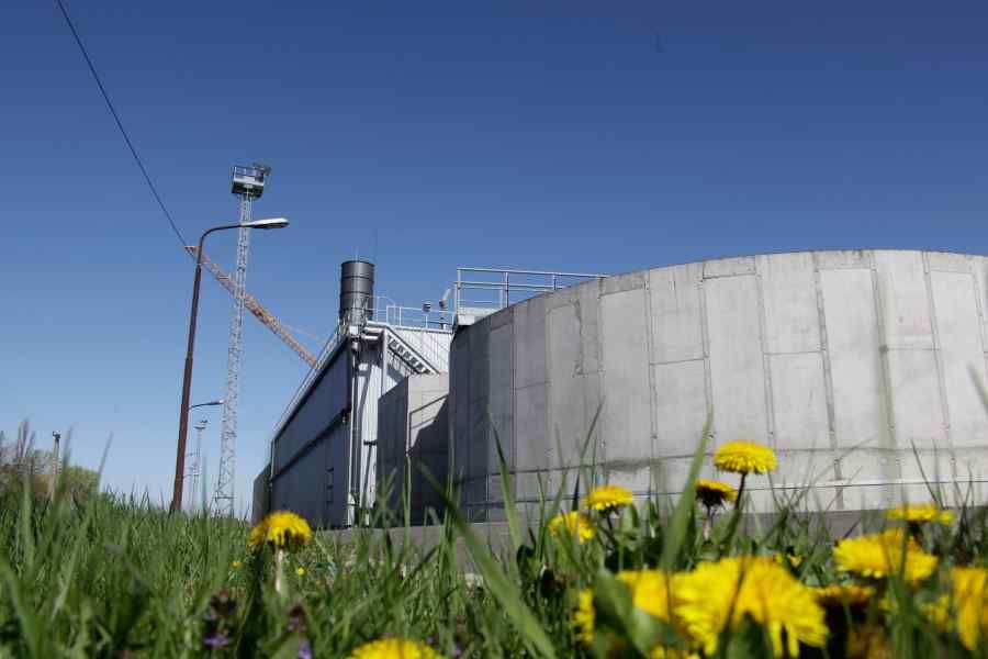 METHANATOR anaerobic reactor at the Bonduelle vegetable-processing wastewater treatment plant, Békéscsaba, Hungary