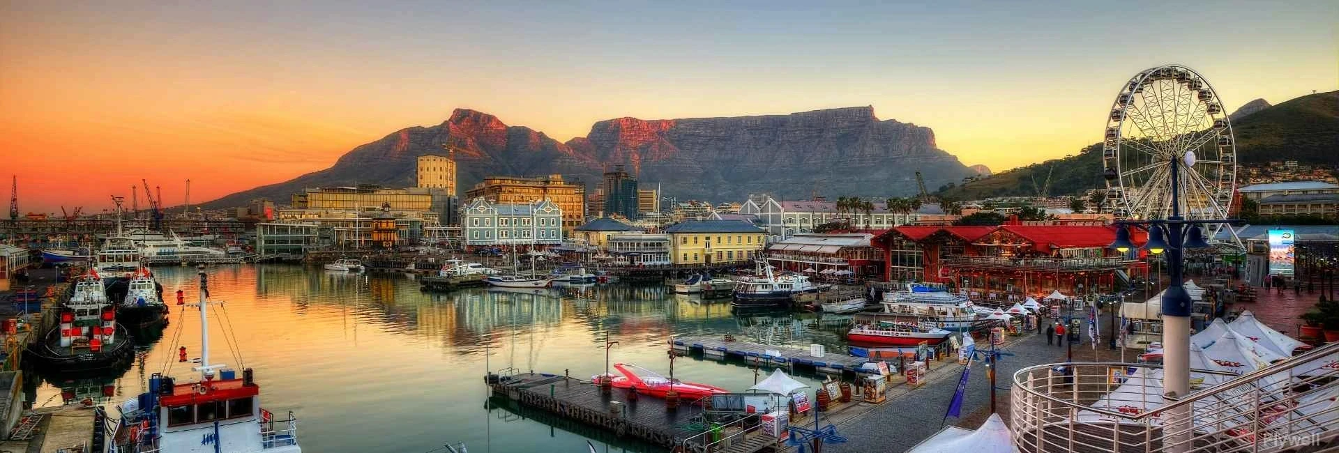 V&A Waterfront Cape Town harbor