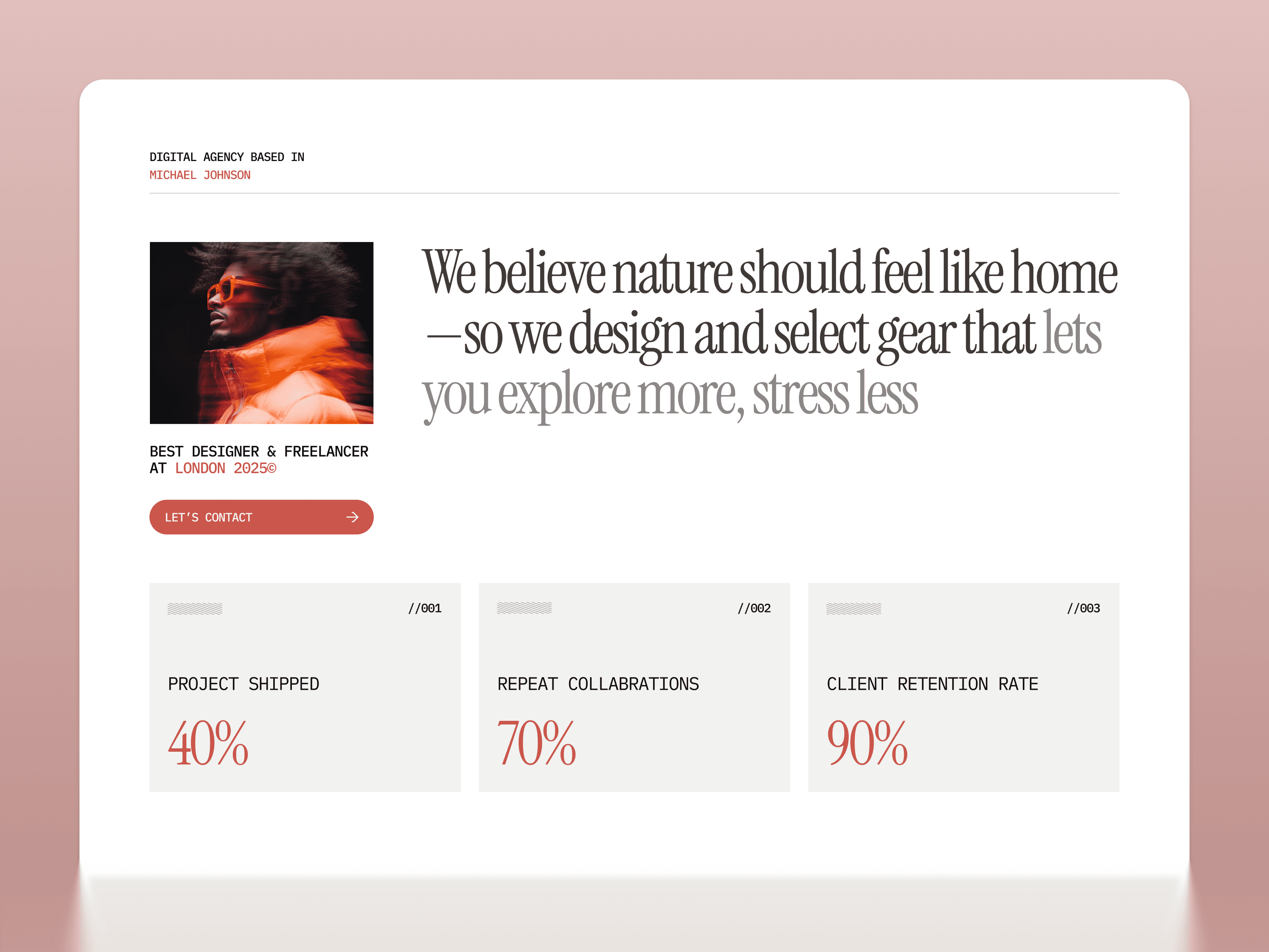 framer marketing agency template