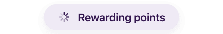 Rewarding points badge
