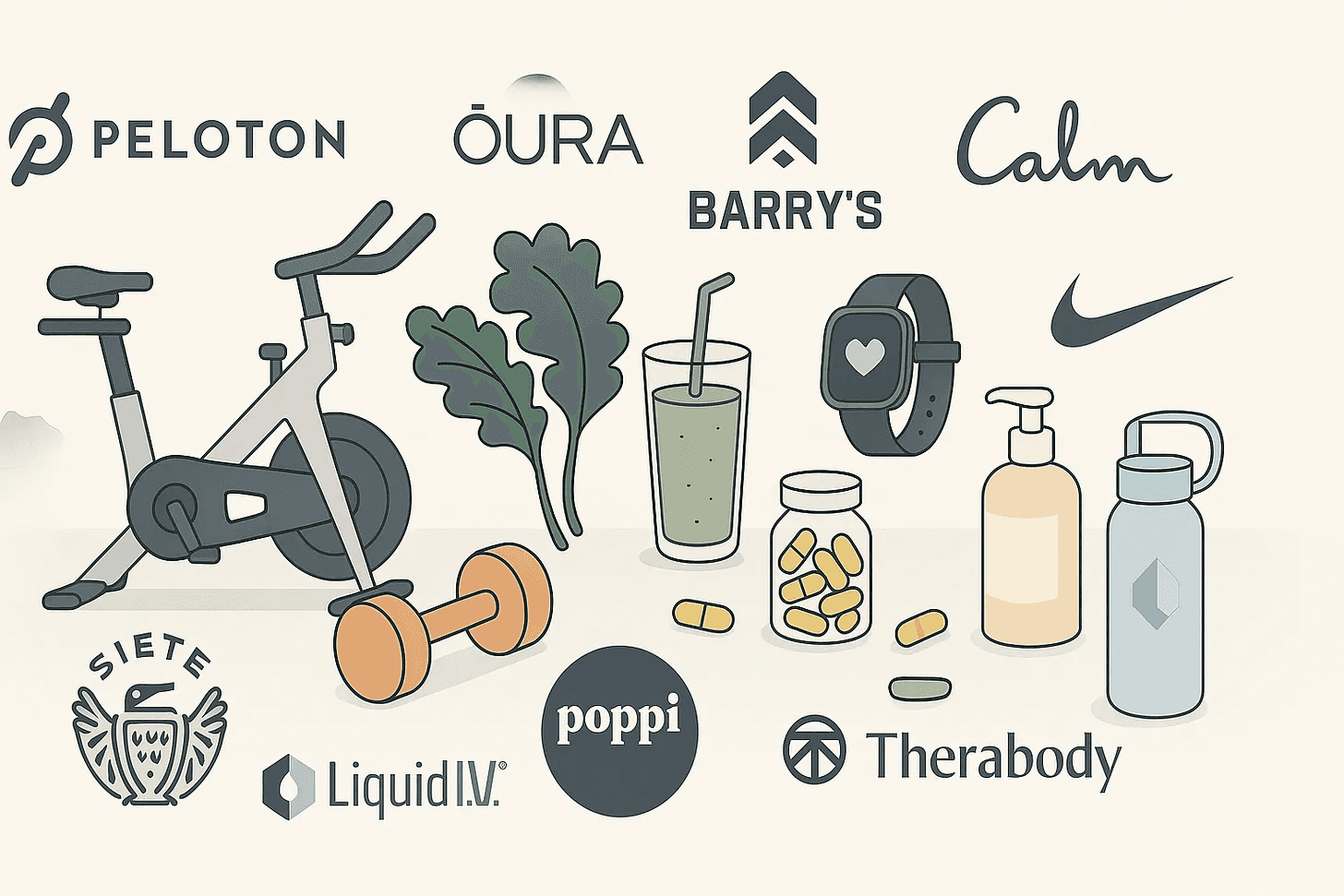 Snowy forest path with sun shining through trees