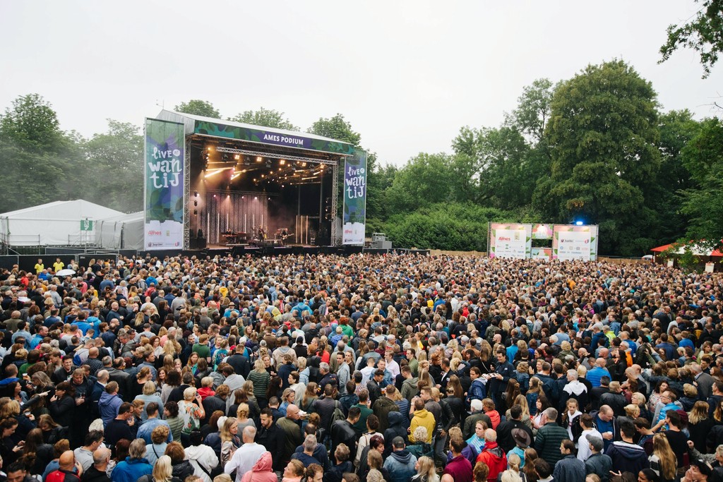 Wantijlive podium en publiek