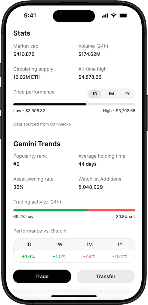 The FlowCRM app on the phone