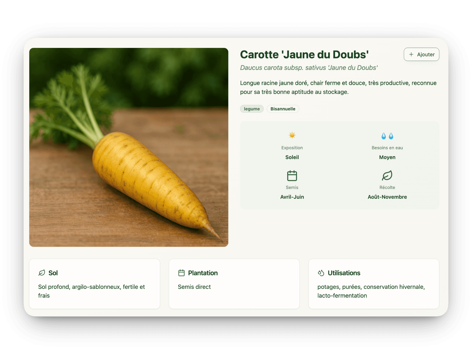 calendrier jardinage Arvyn