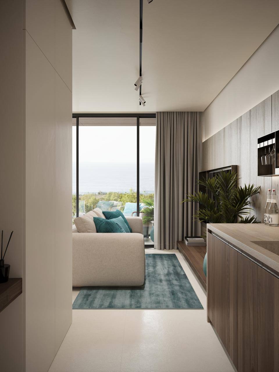 Apartment with direct ocean view in PANDAWA DREAM complex