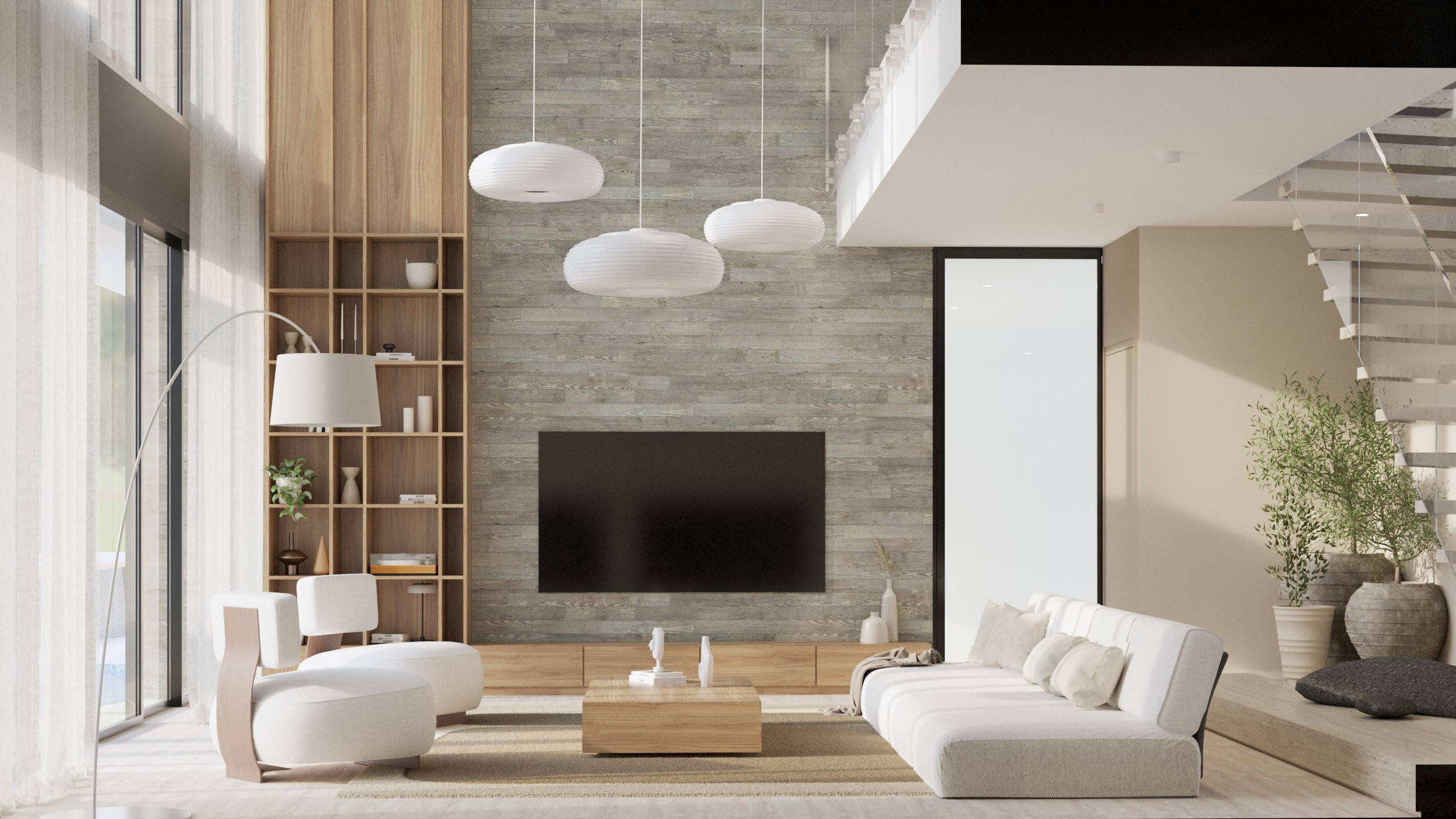 Image of Scandinavian living room