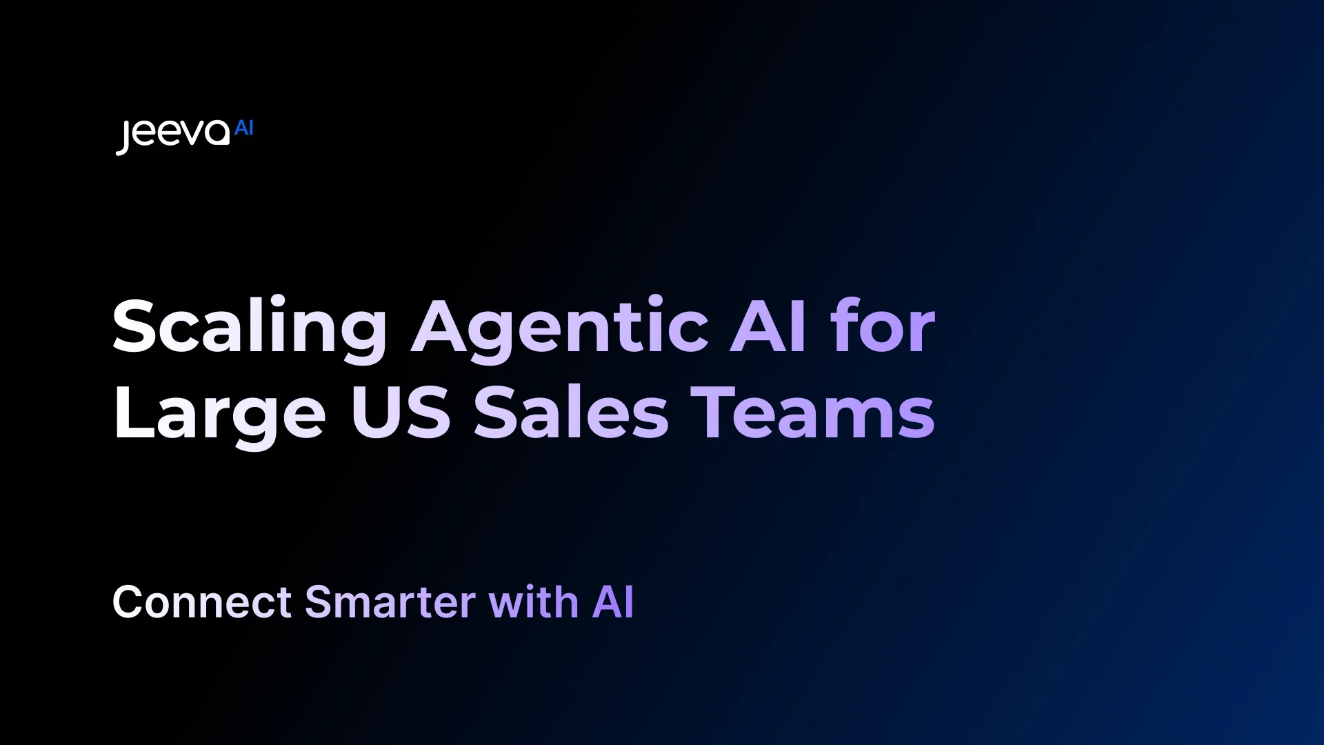 Agenrtic AI For US Sales Teams