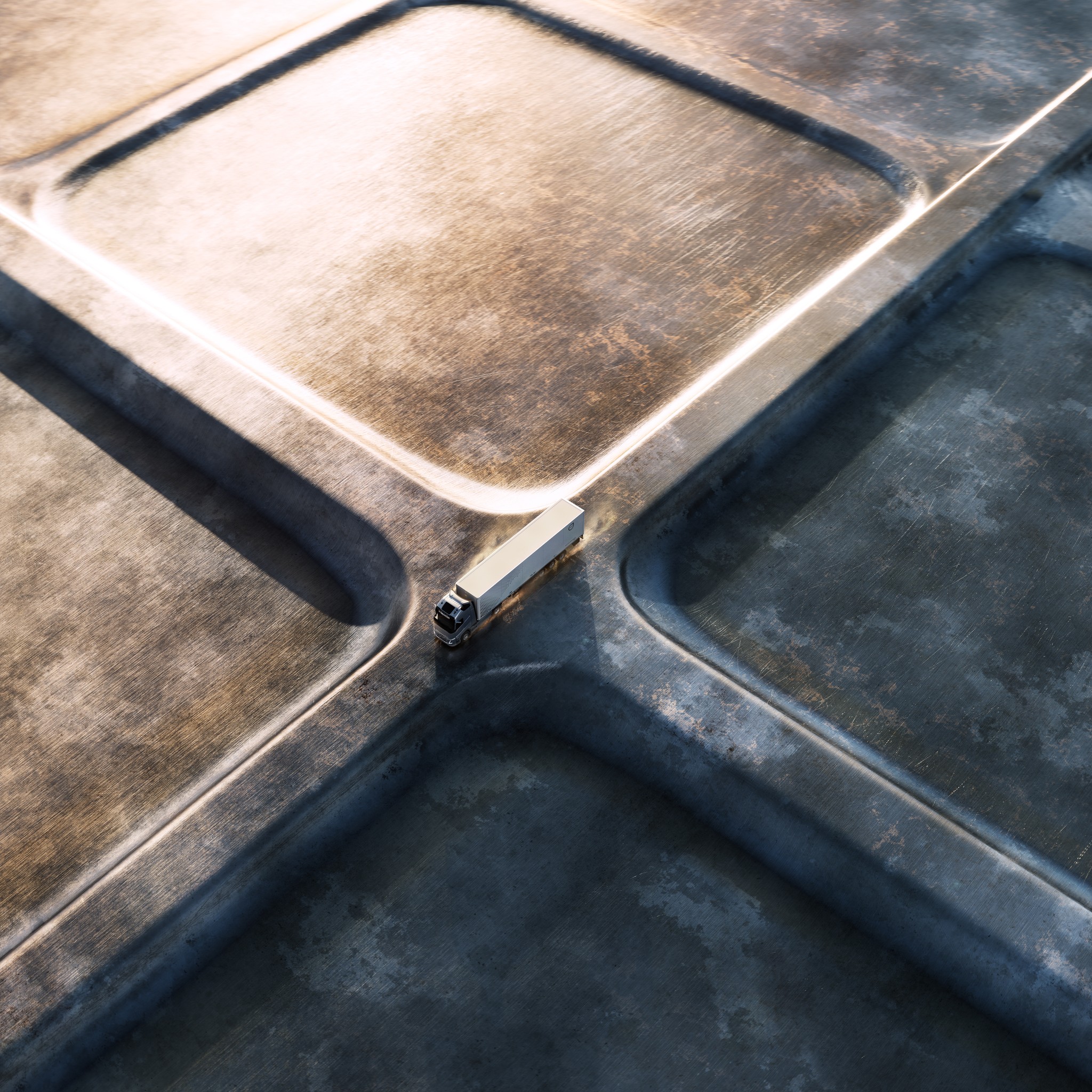 Volvo Trucks - surface engine scape