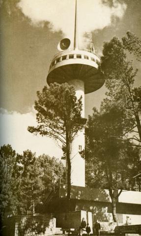 Radio estación Cerro Caracol de ENTEL.