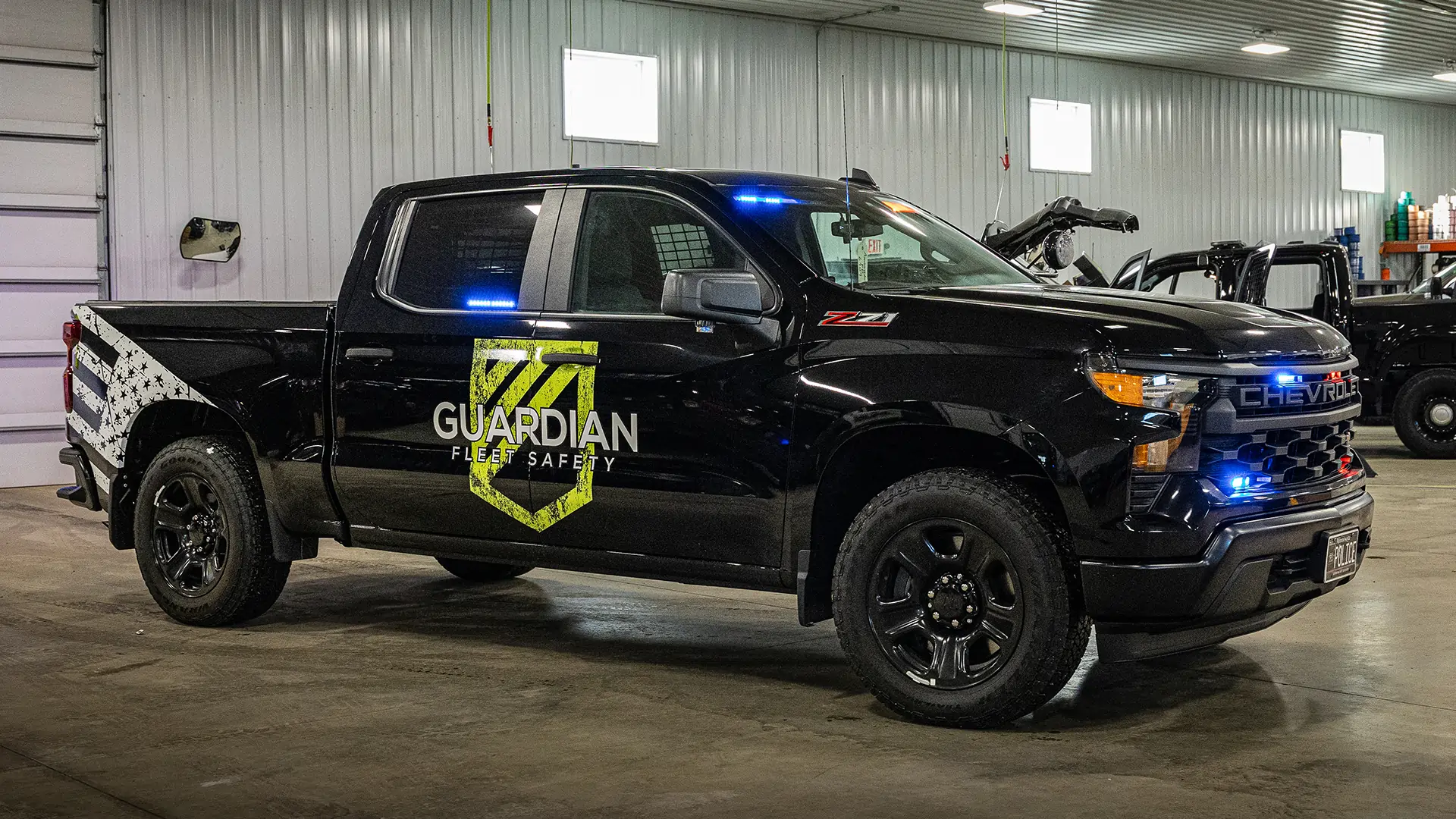 Annandale, Minnesota Police Department patrol vehicle upfit by Guardian Fleet Safety