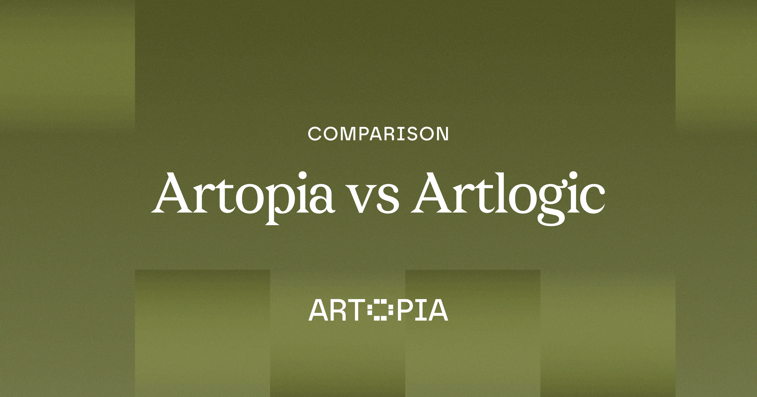 Artopia vs Artlogic comparison