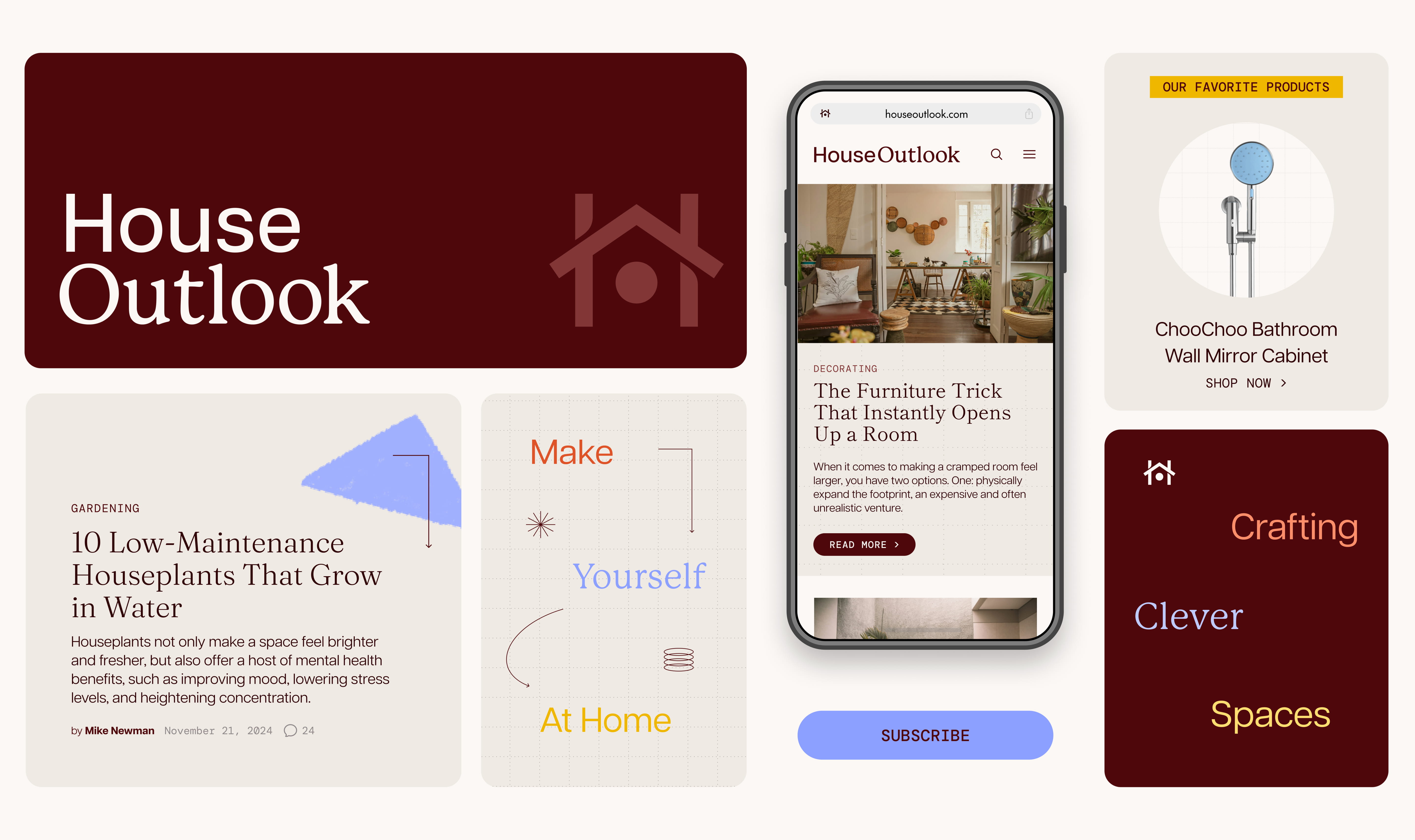 House Outlook brand board