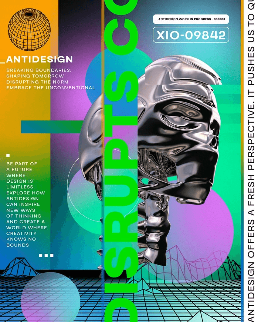 ironisches anti design bei websites in 2026