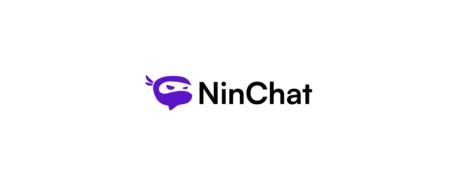 NinChat brand identity mockup