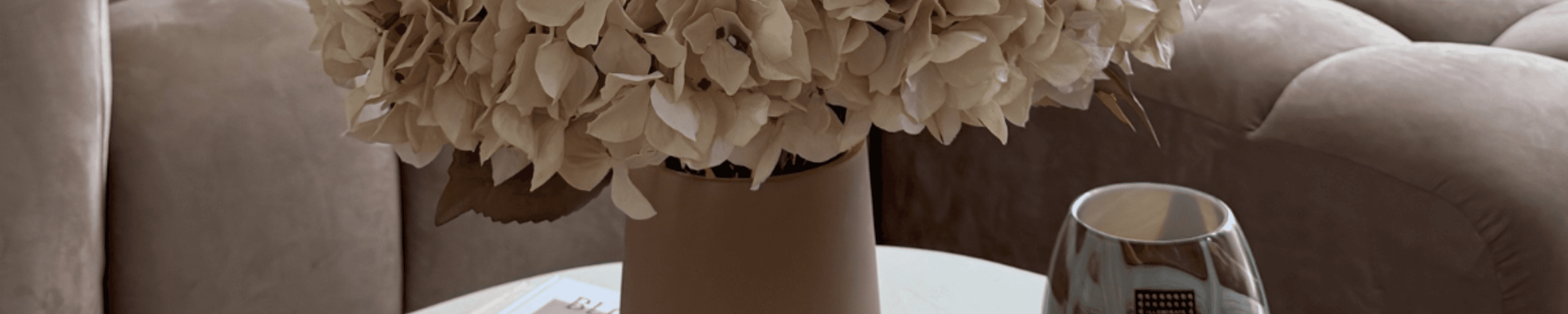 Design de bannière Flower Ambiance