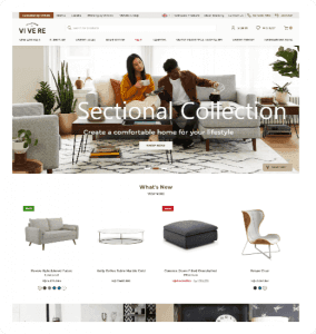 Home Living Store mockup