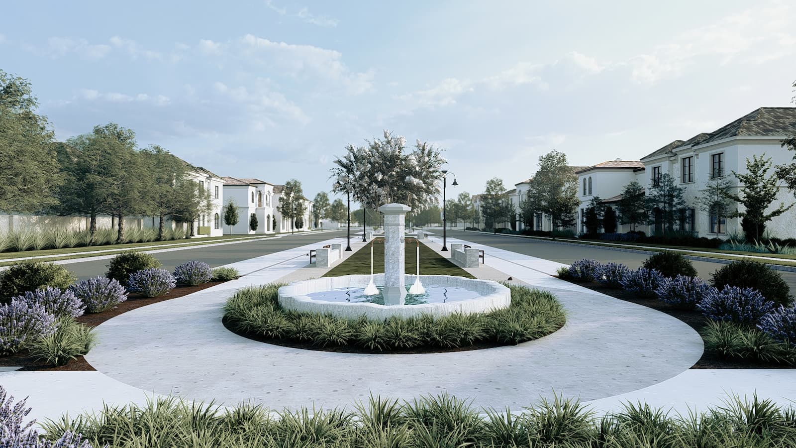 Community amenity space with outdoor garden in Southlake