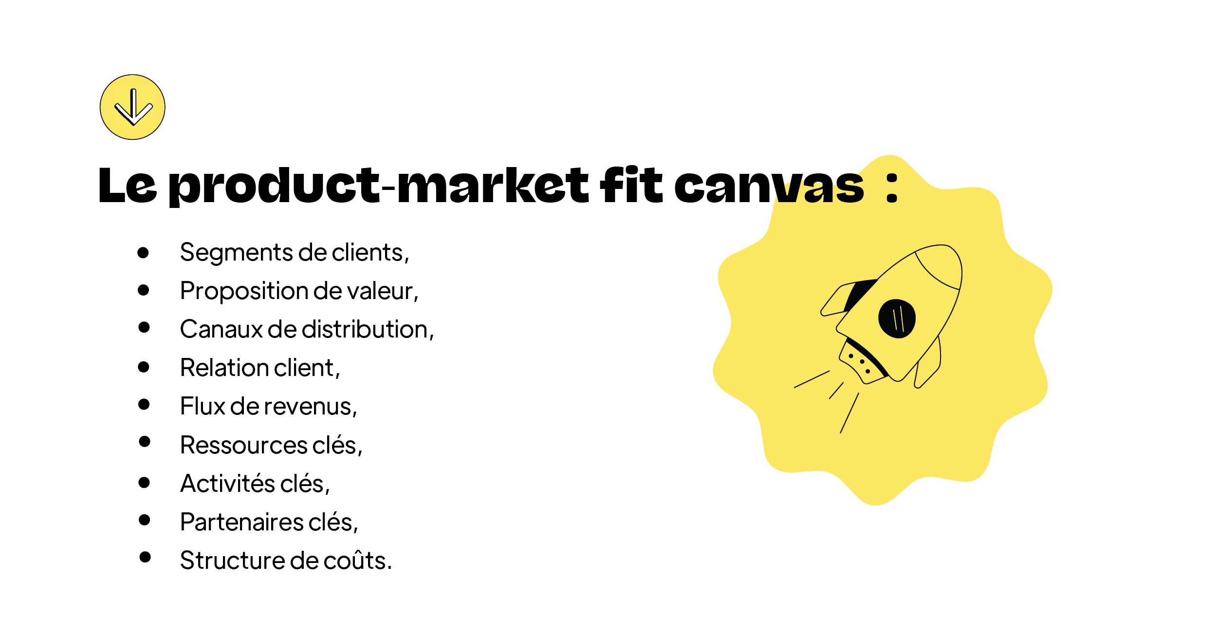 liste canaux product market fit