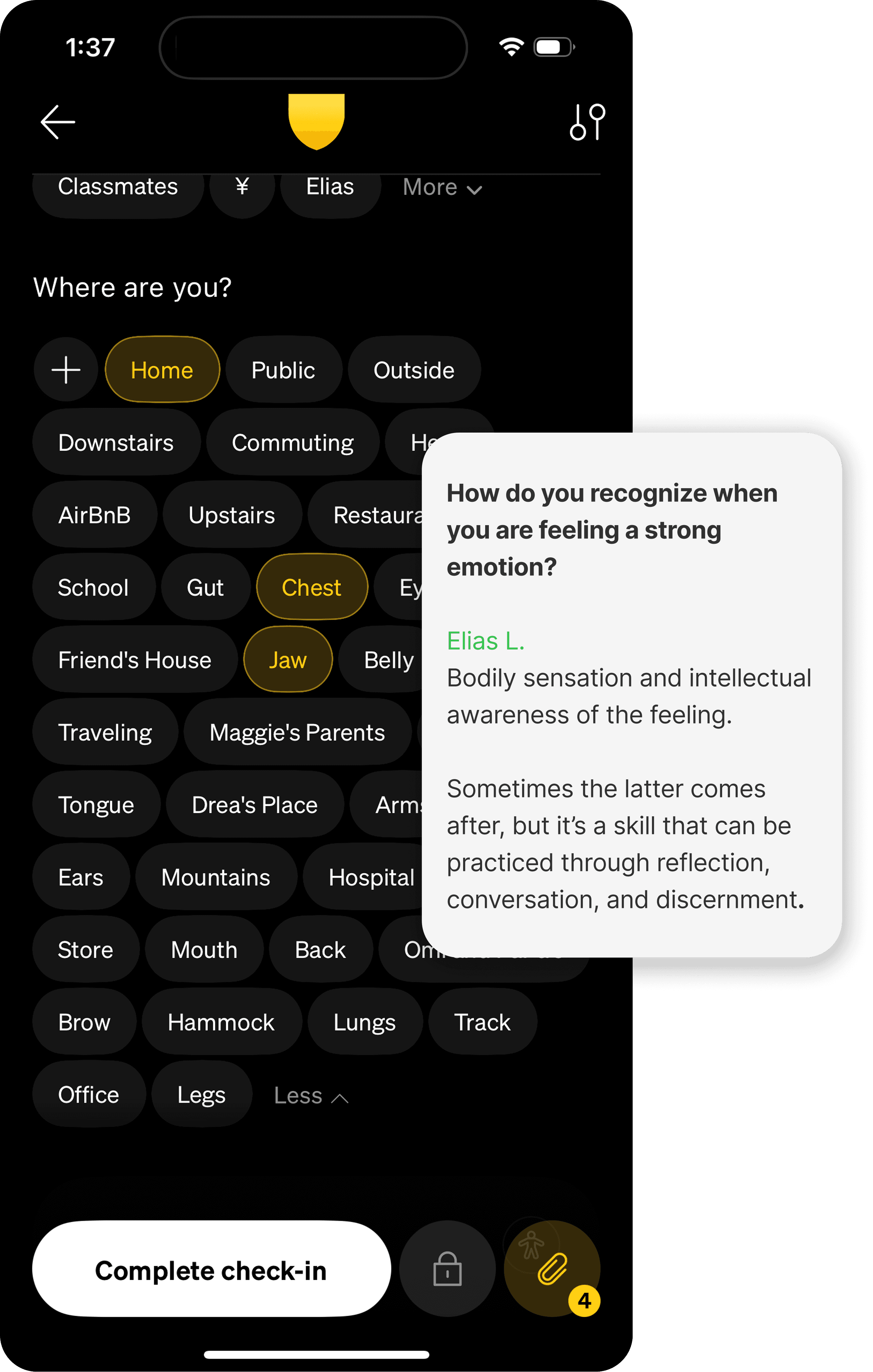 Body Based Tagging Workaround