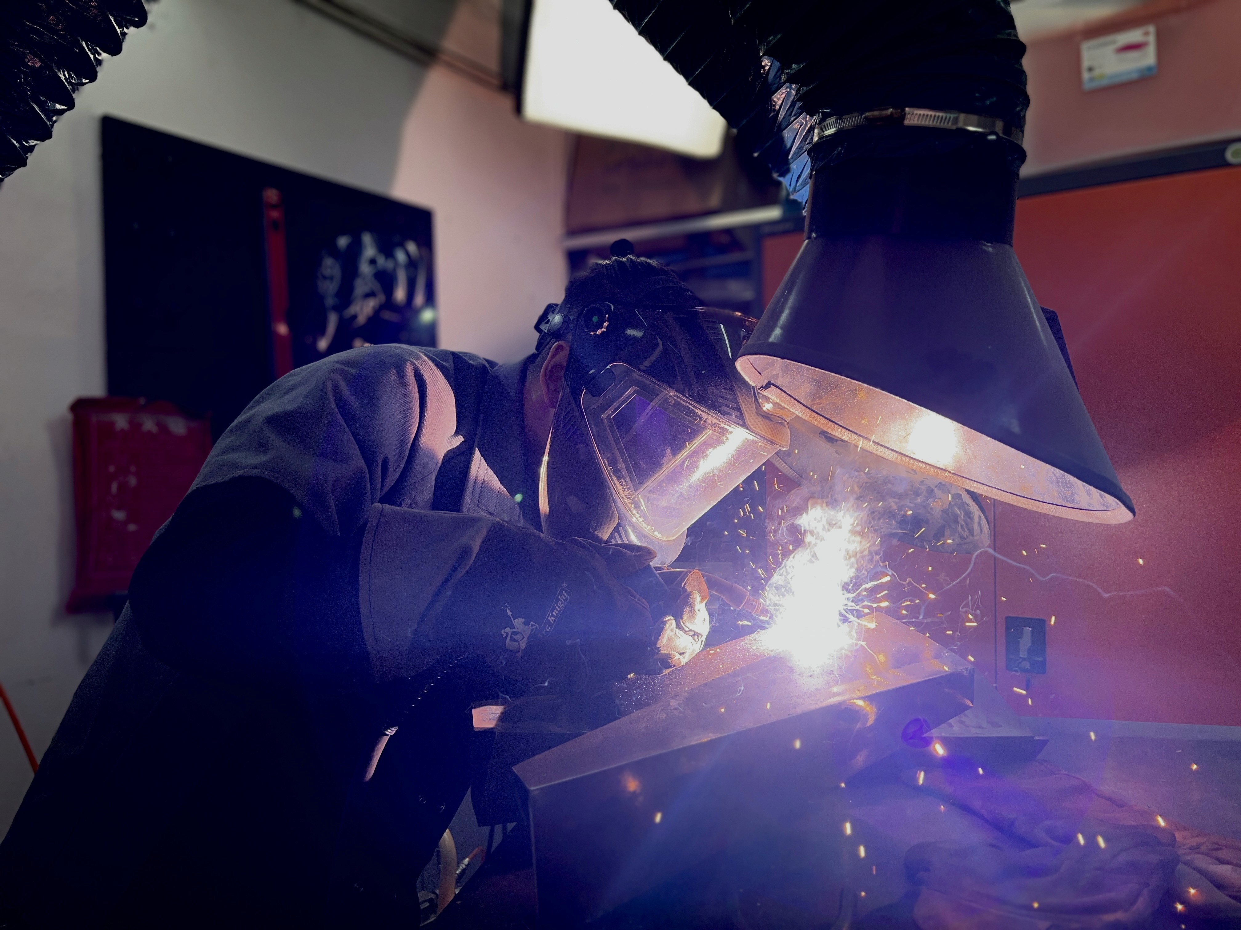 a woman with flowers