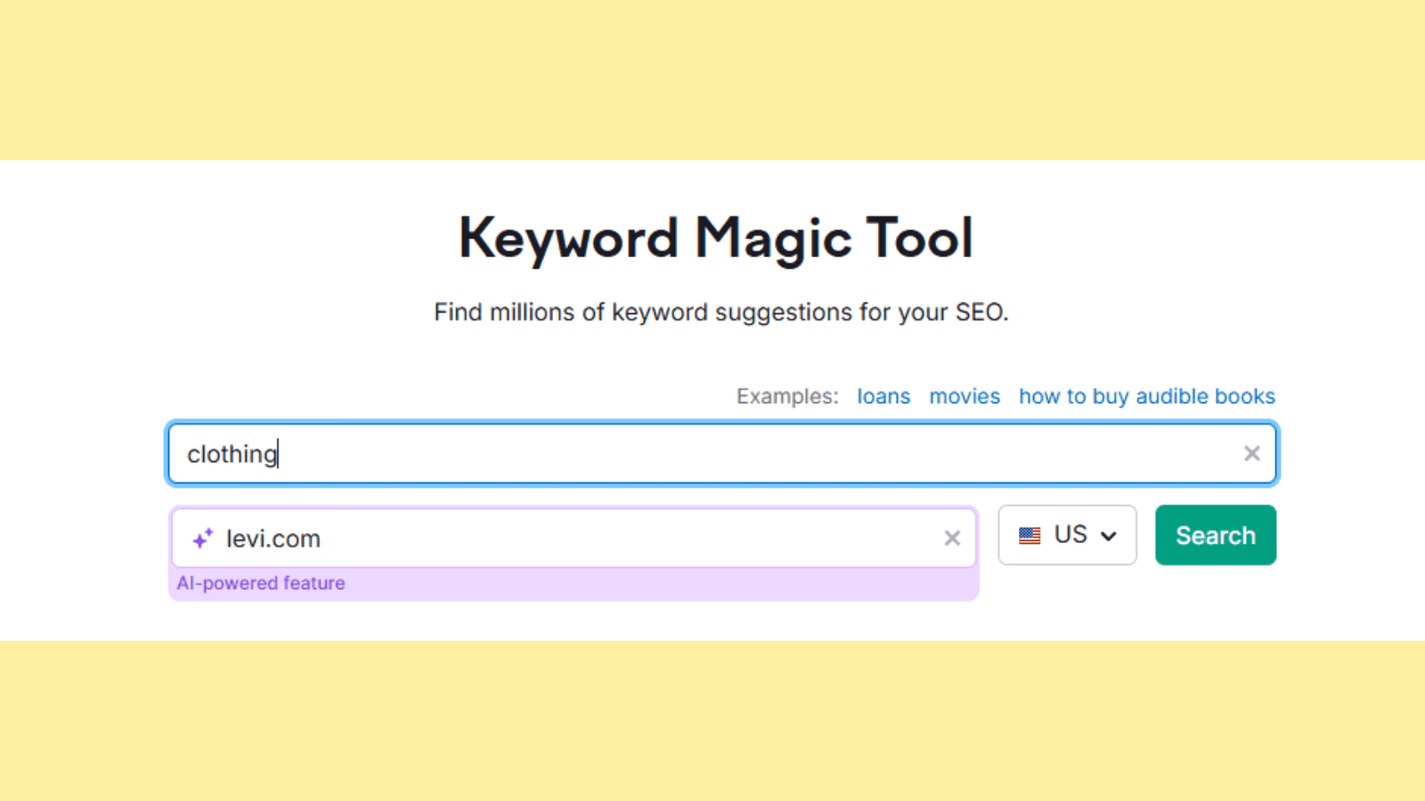 keyword magic tools