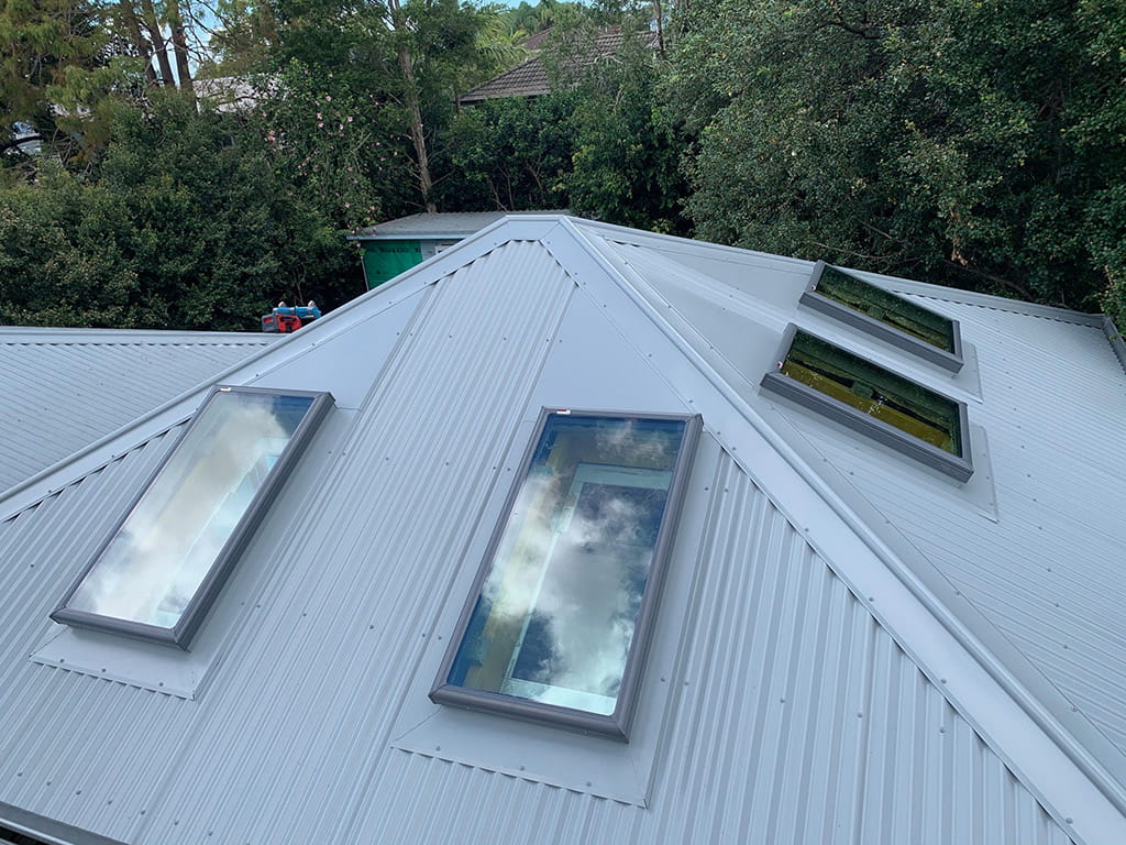 Skylights fitted