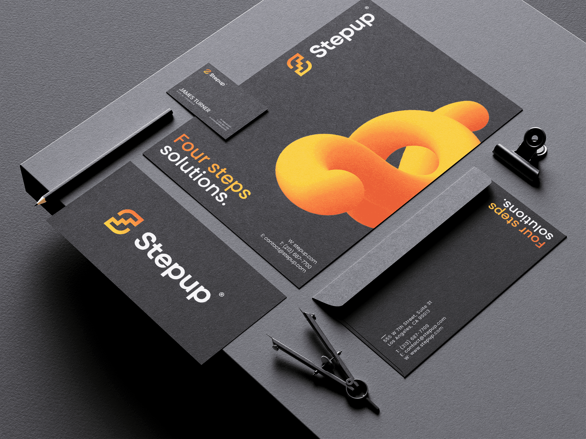 Stepup® - Brand Identity by Vizura Studio