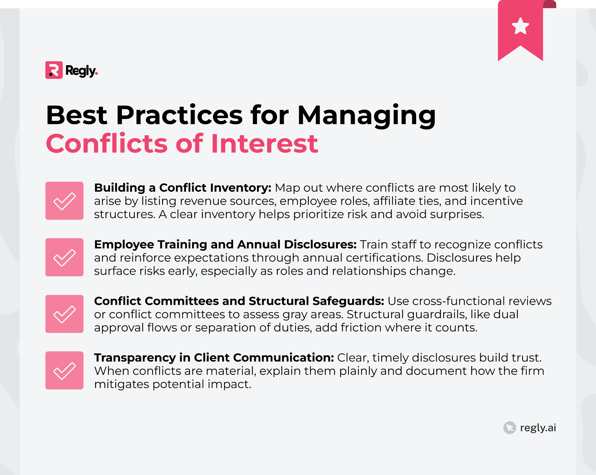 Best Practices for Managing Conflicts of Interest