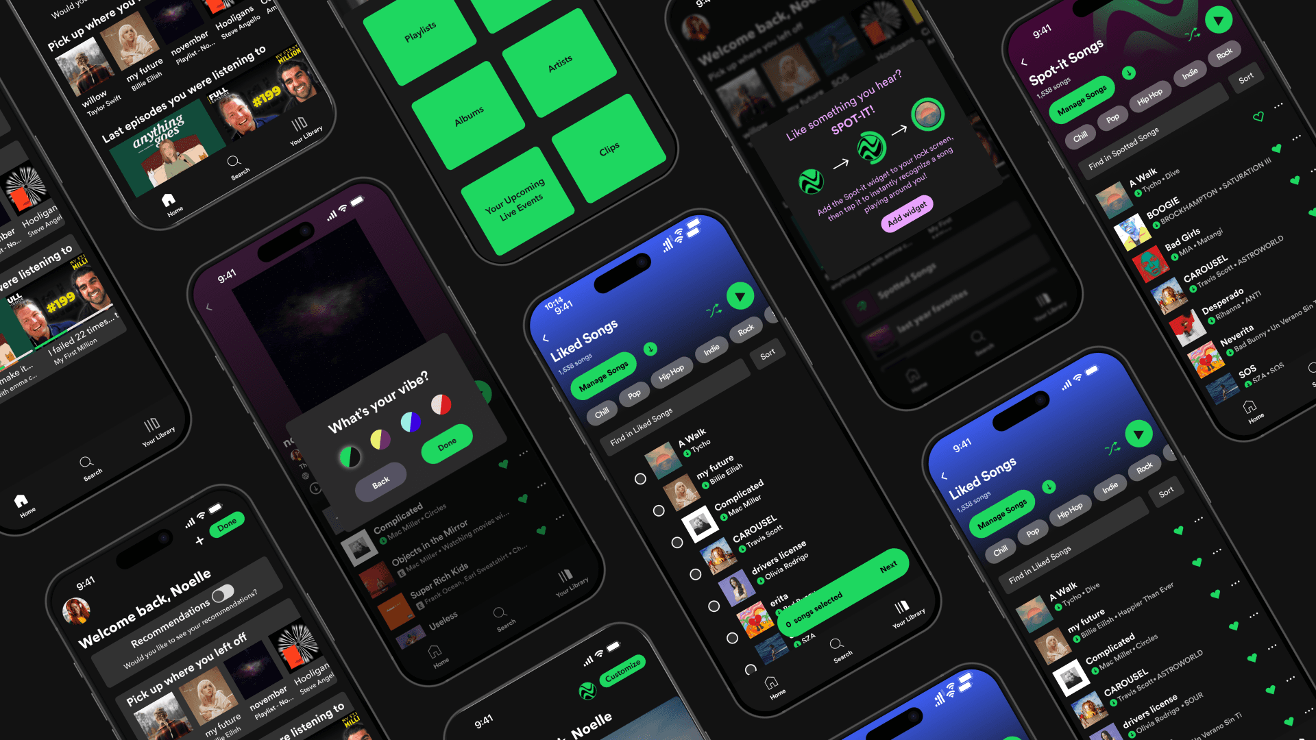 Spotify project preview