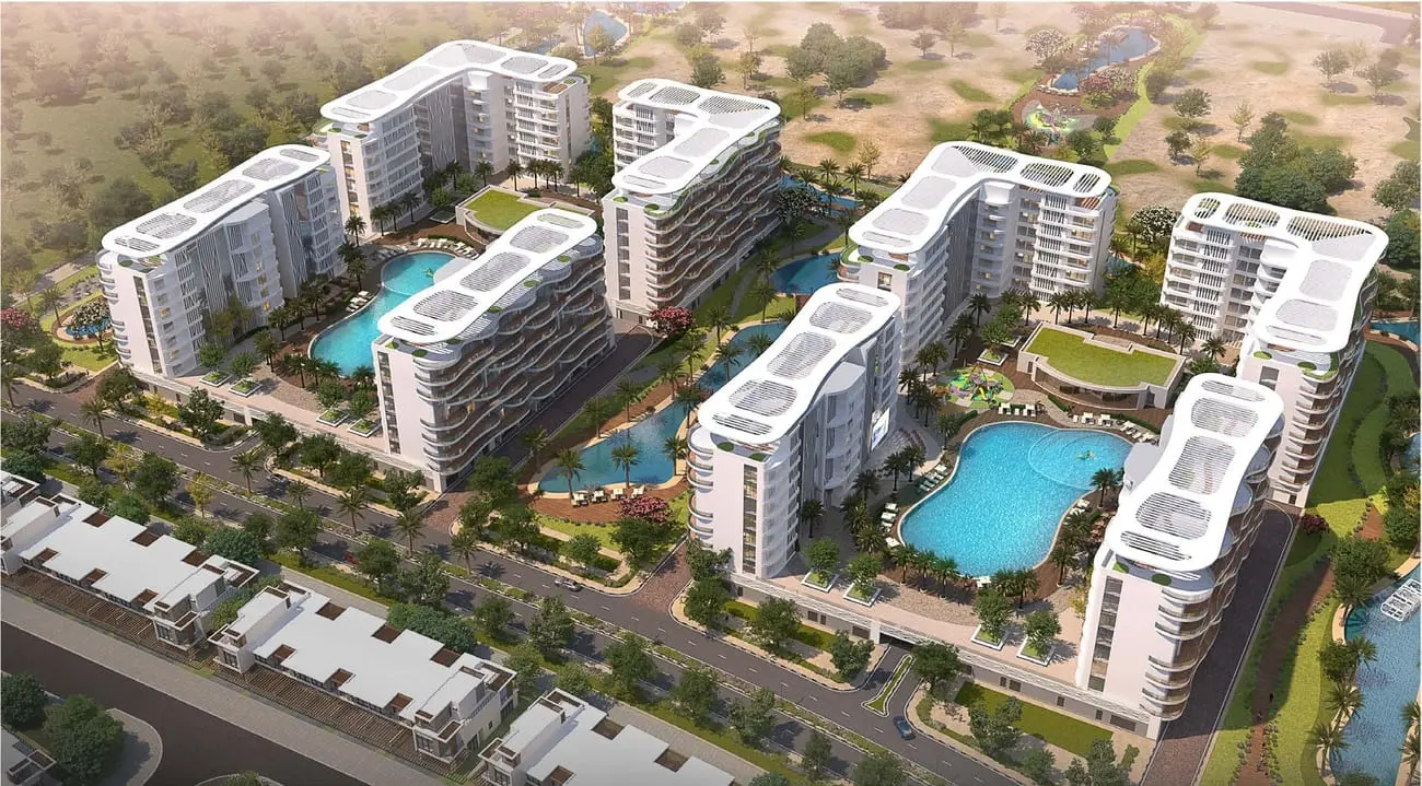 Damac Lagoons Views Phase 2 community aerial view